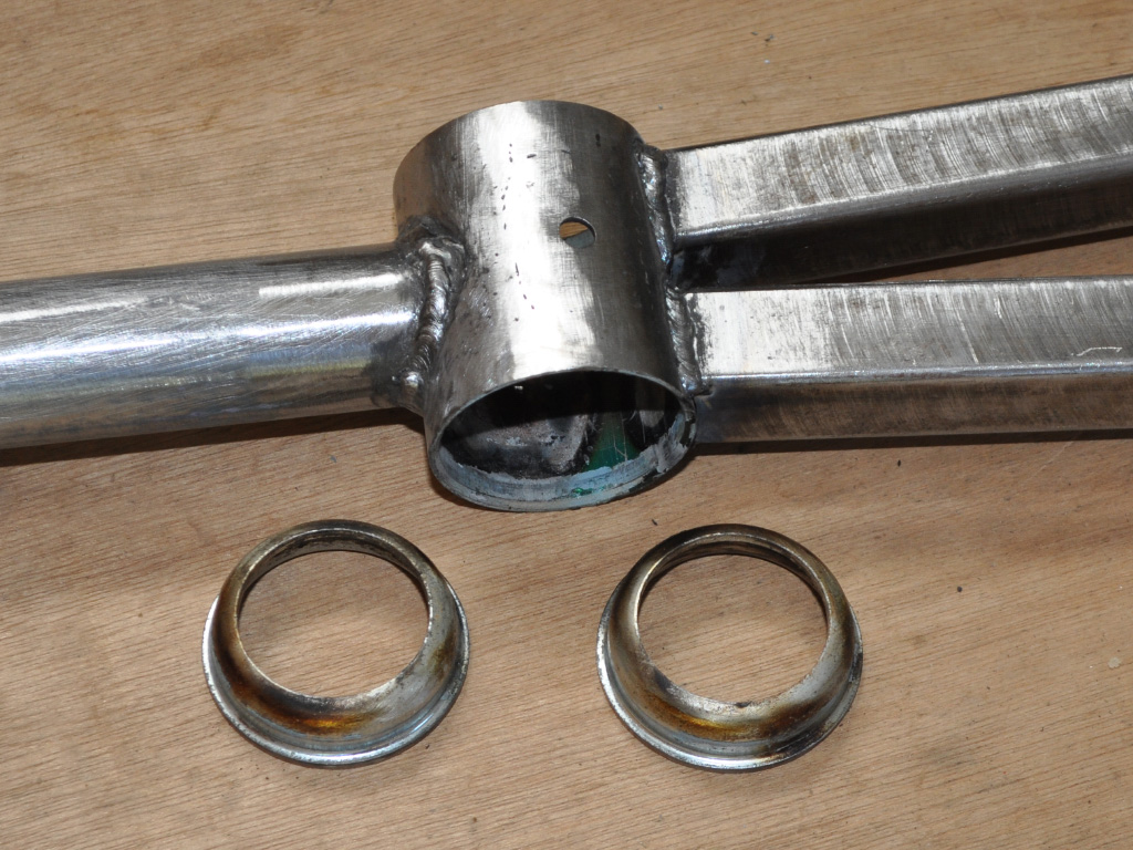 Unicycles Short and Tall - fork legs